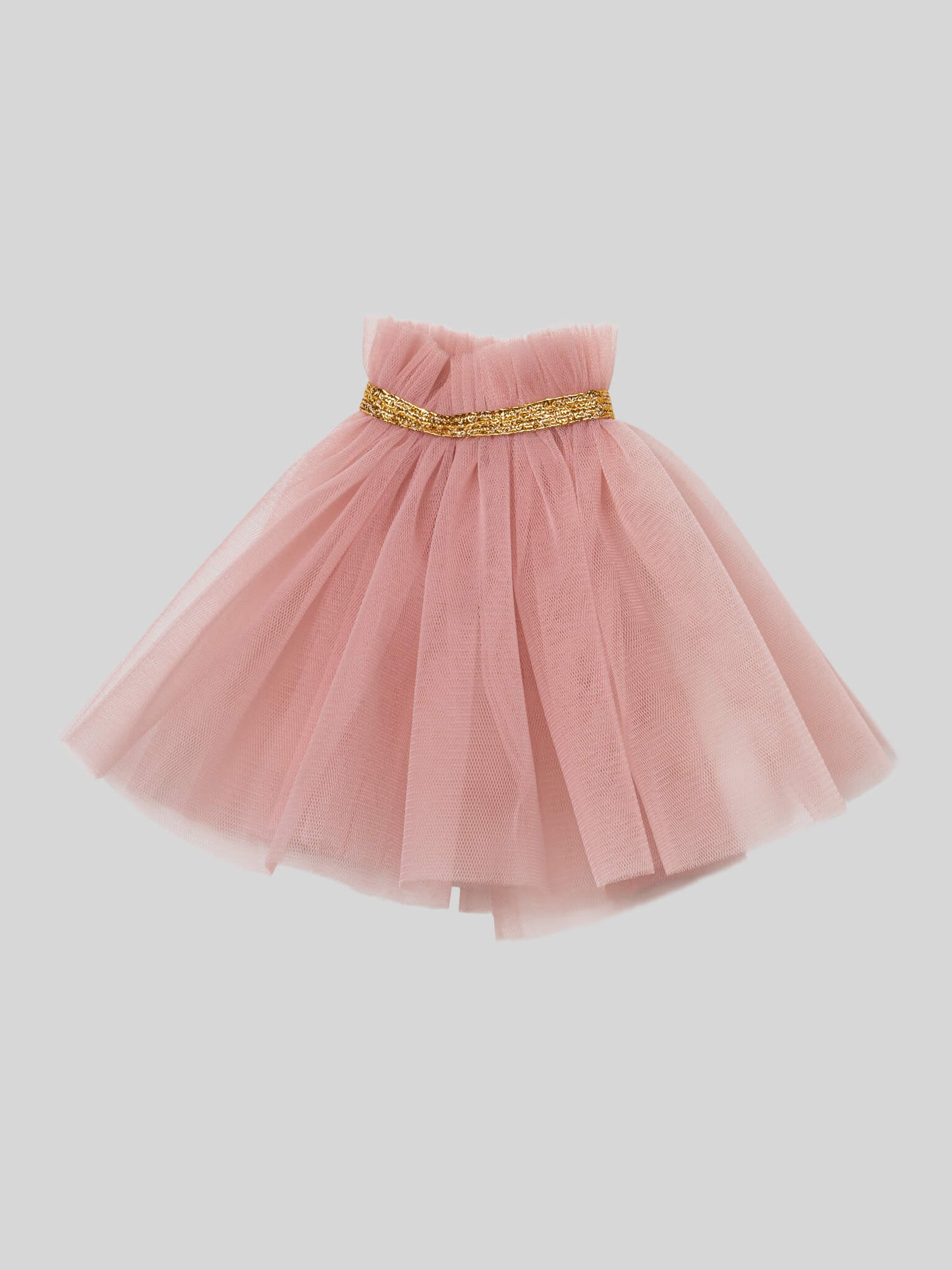 Tutu liso rosa para conejo de tela Minono