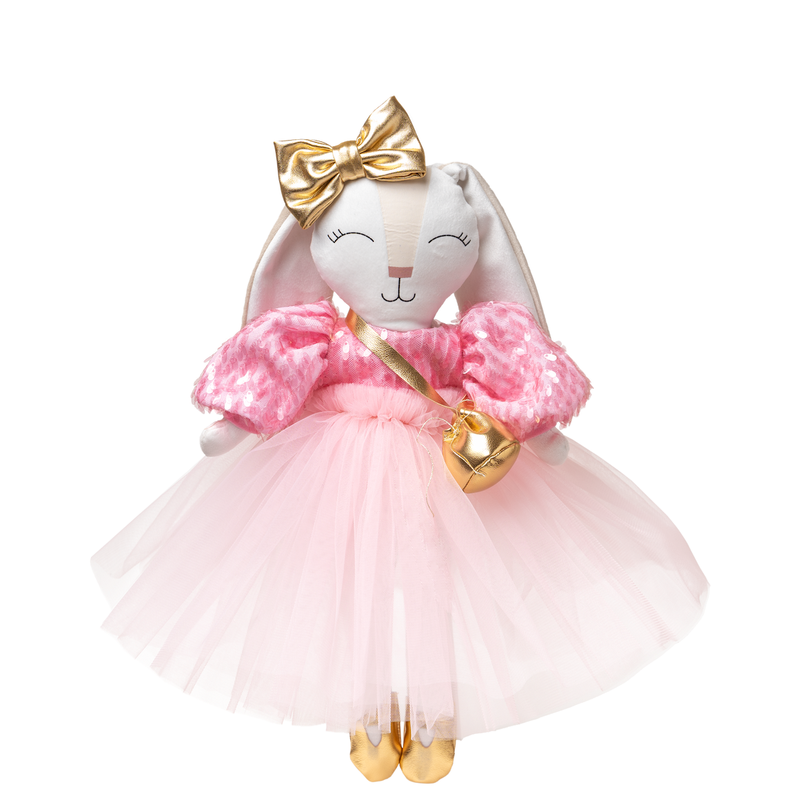 Princesa Conejito Minono con Vestido Encantador rosa– 41 cm