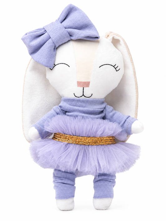 Conejita Bailarina Minono Lila – 20 cm