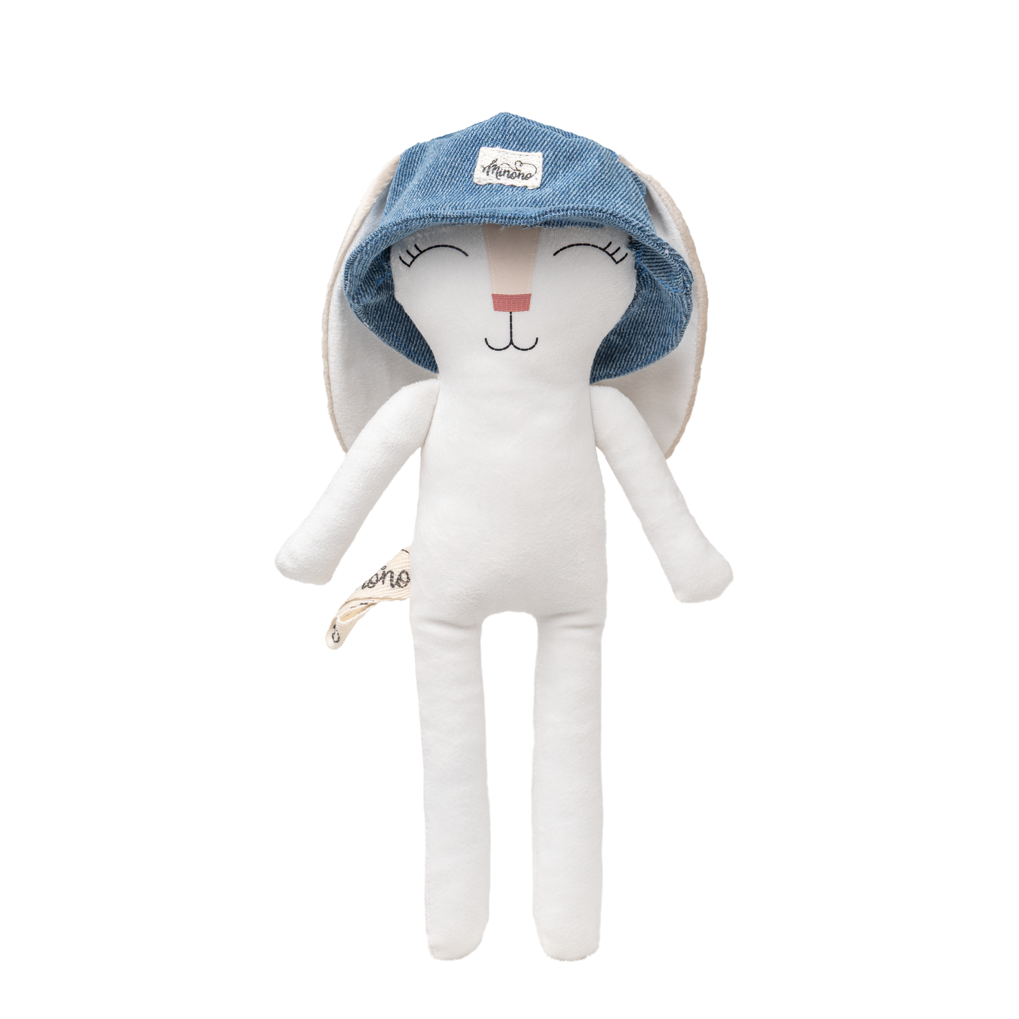 Bucket Hat mezclilla para conejo de tela Minono