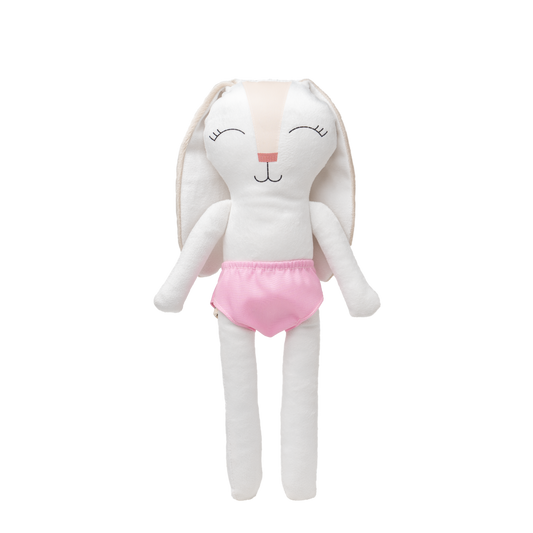 Calzones rosas para conejo de tela Minono