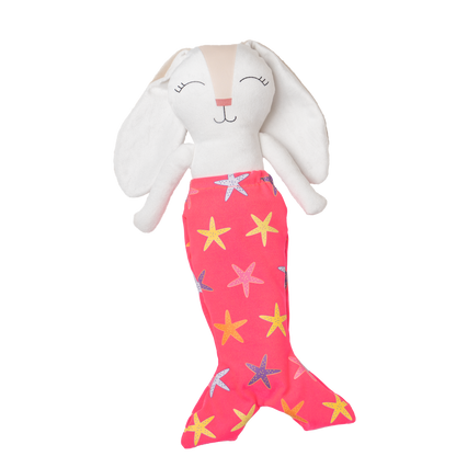 Cola de sirena para conejo de tela Minono