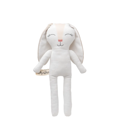 Conejito Minono de tela mediano 30 cm