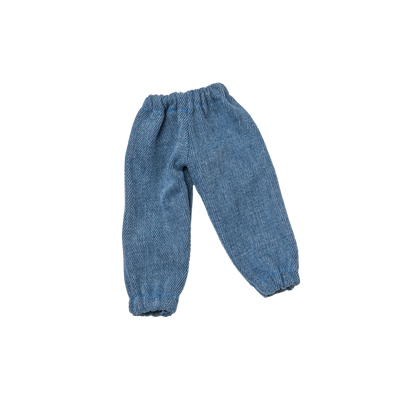 Pantalon mezclilla para conejo de tela Minono