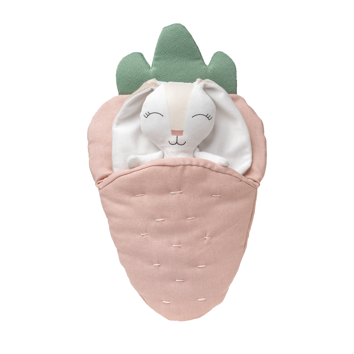 Sleeping Bag zanahoria para conejo de tela Minono