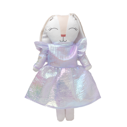 Vestido Tornasol para conejo de peluche Minono