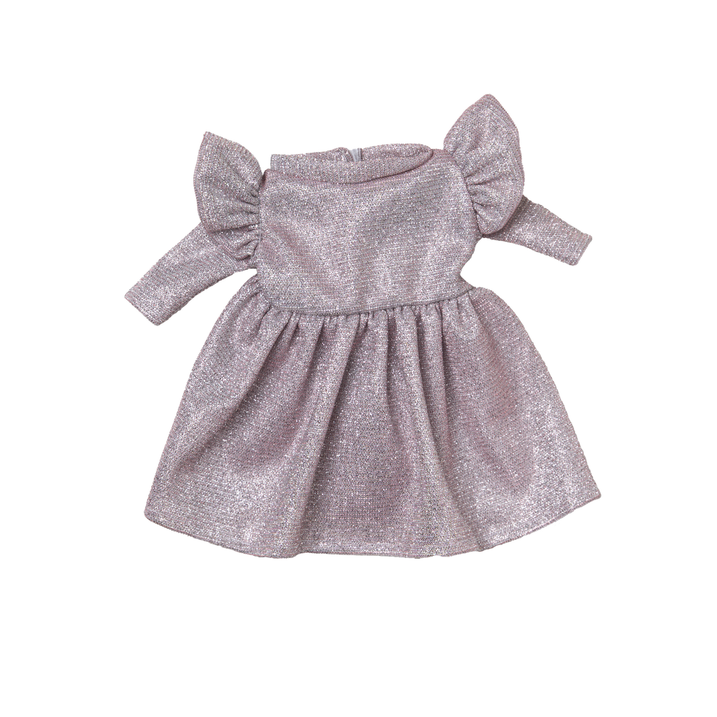 Vestido brillos para conejo de tela Minono