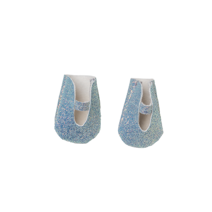 Zapatos azul para conejo de tela Minono