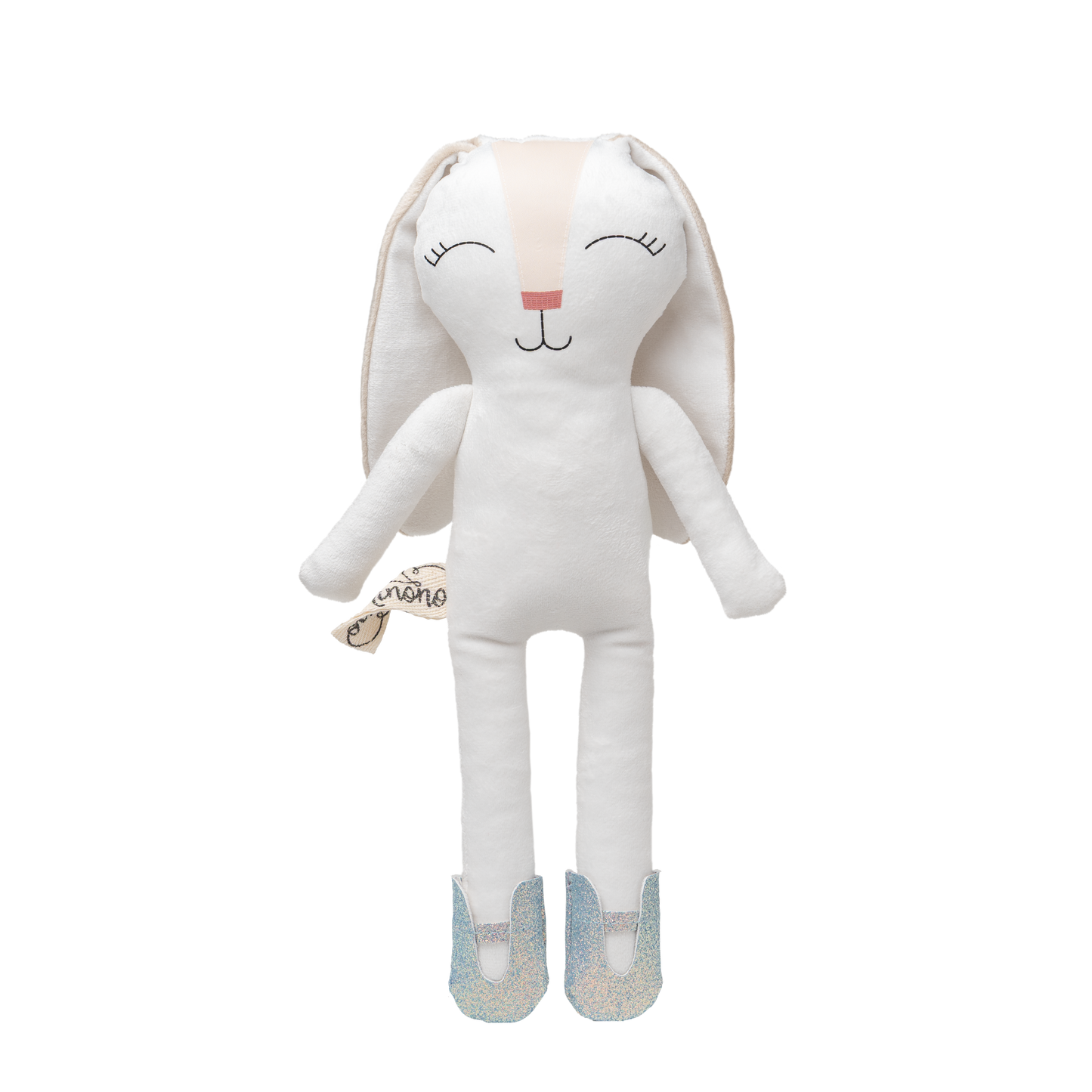 Zapatos azul para conejo de tela Minono