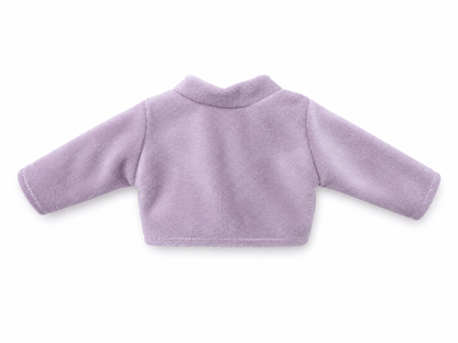 Blusa morada terciopelo para conejo Minono 30 cm