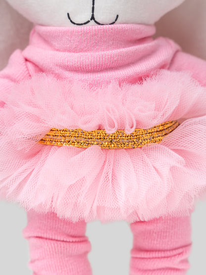Conejita Bailarina Minono Rosa – 20 cm