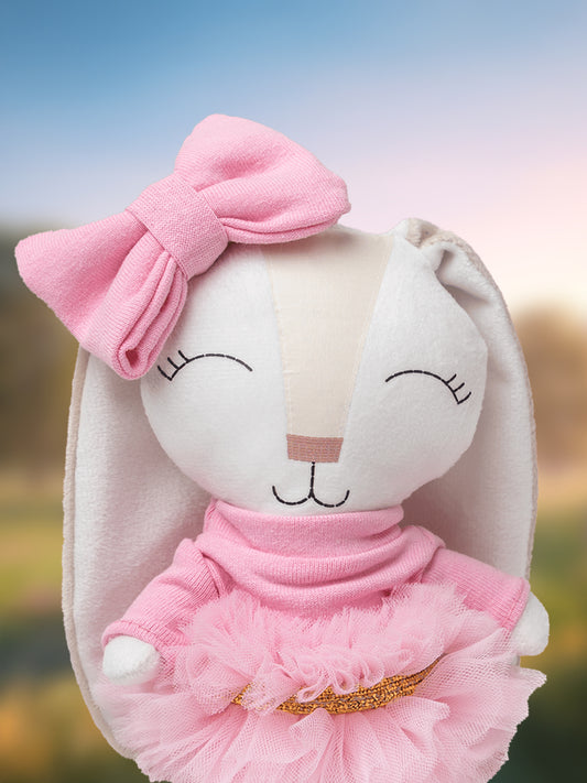 Conejita Bailarina Minono Rosa – 20 cm