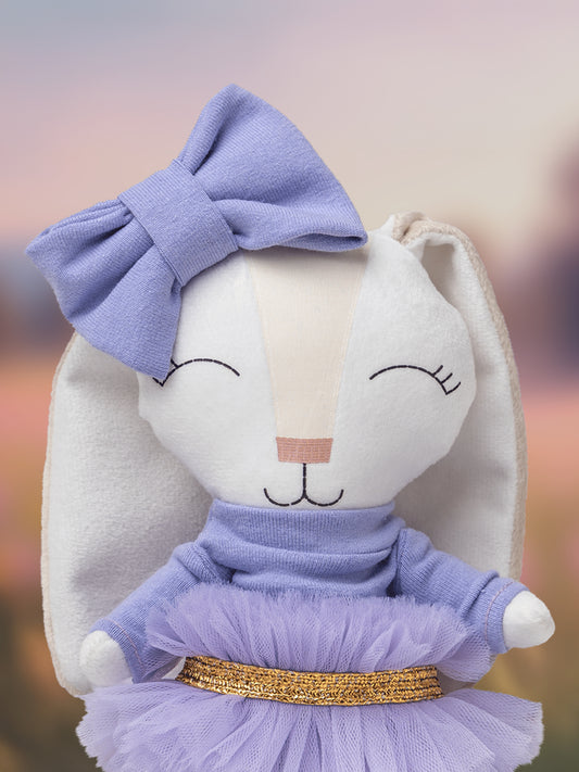 Conejita Bailarina Minono Lila – 20 cm