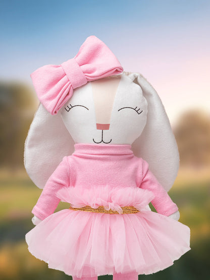 Conejita Bailarina Minono Rosa – 30 cm