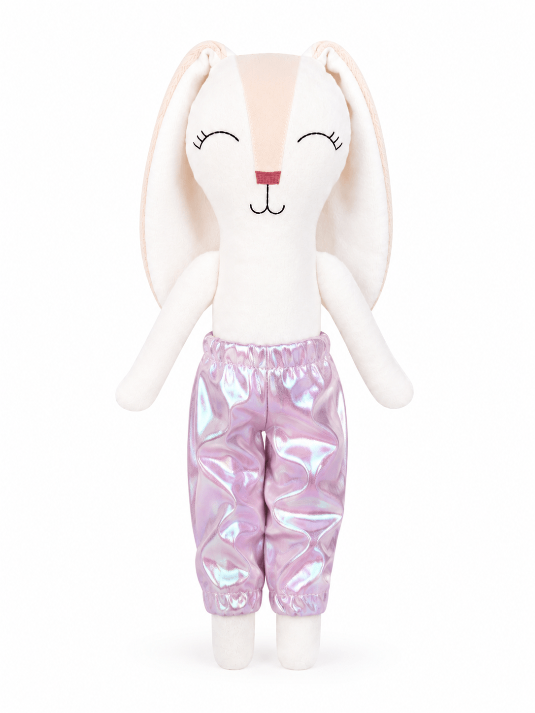 Pantalón tornasol lila/rosa para conejo Minono 30 cm