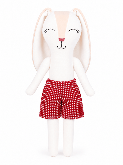 Short rojo para conejo Minono 30 cm