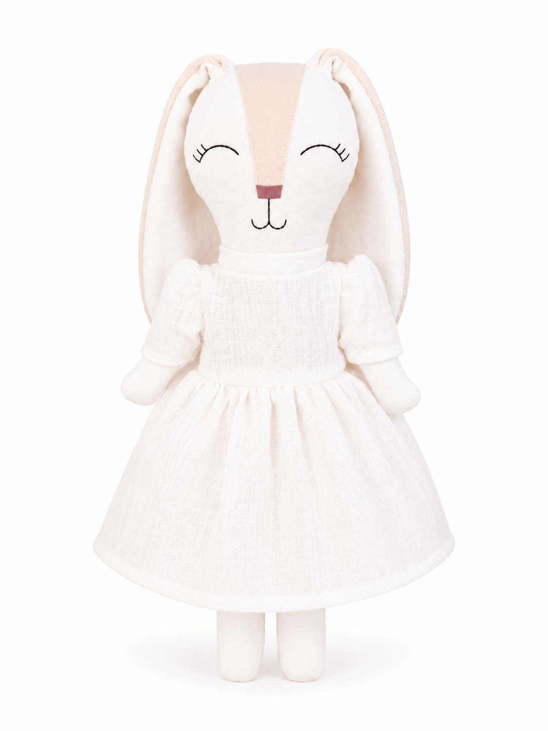 Vestido ivory para conejo Minono 30 cm