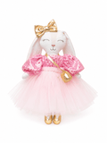 Princesa Conejito Minono con Vestido Encantador rosa– 41 cm