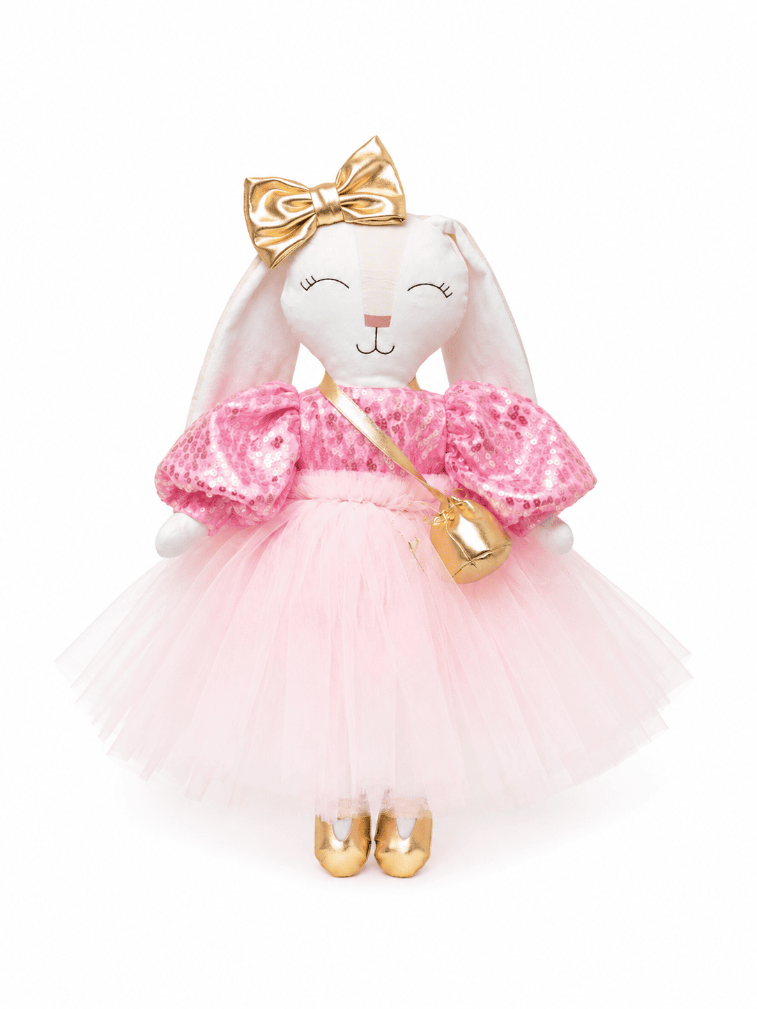 Princesa Conejito Minono con Vestido Encantador rosa– 41 cm