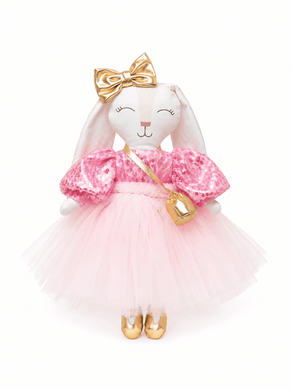 Princesa Conejito Minono con Vestido Encantador rosa– 41 cm