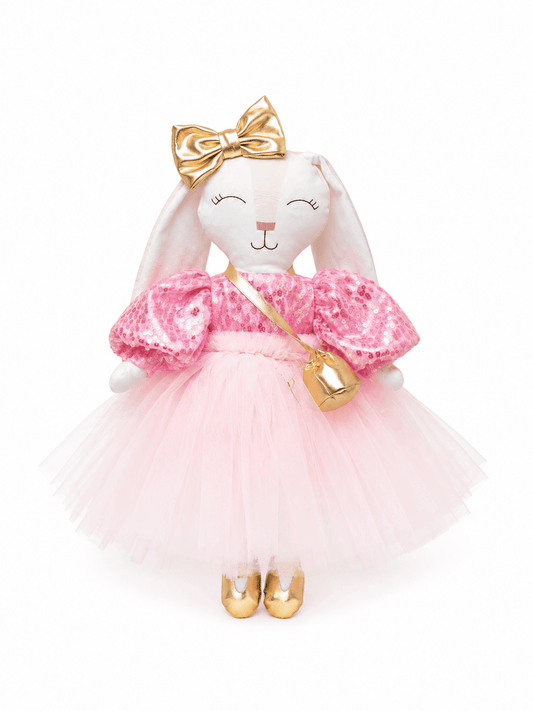 Princesa Conejito Minono con Vestido Encantador rosa– 41 cm