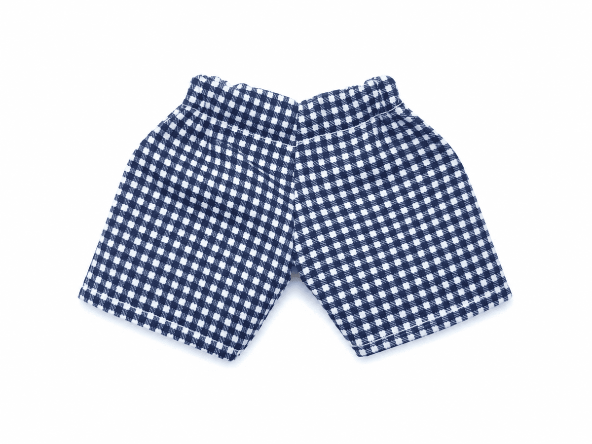 Short azul marino para conejo Minono 30 cm